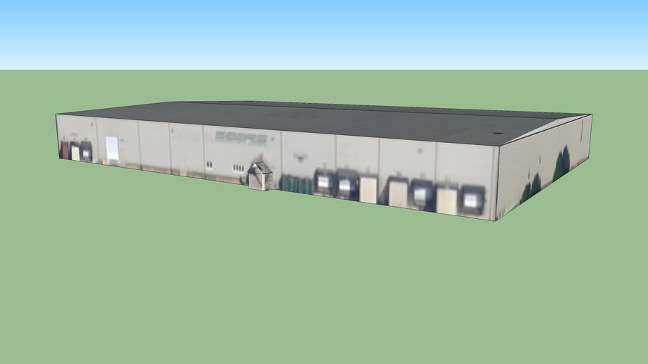 Warehouse Building in Davenport, IA, USA 3D Warehouse