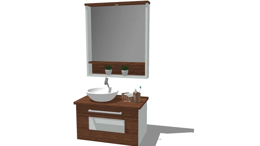 closet for bathroom | 3D Warehouse