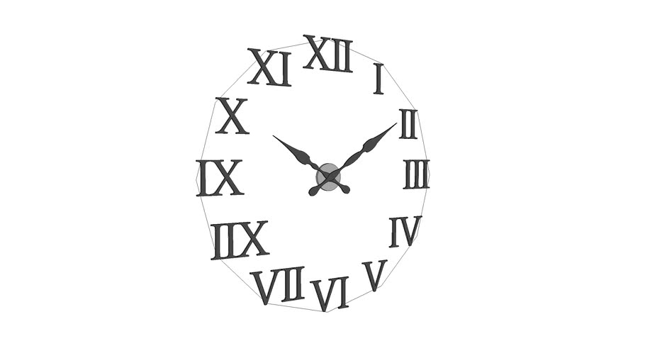 Latin clock 3D Warehouse