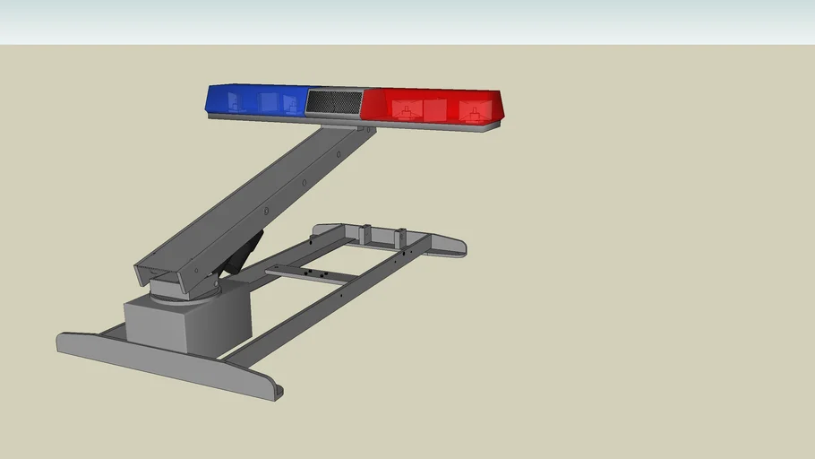 ZL375-C3--Code 3 Lightbar | 3D Warehouse