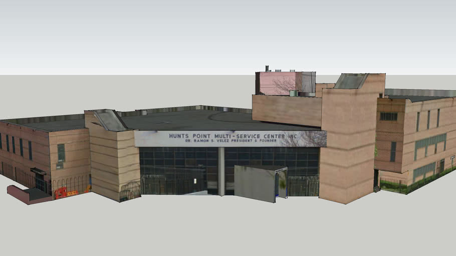Hunts Point Multi Service Center. 3D Warehouse