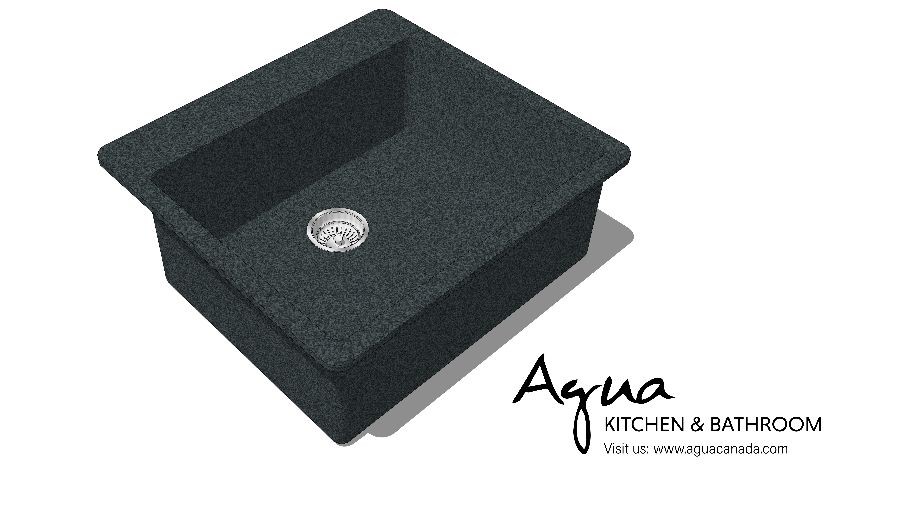 Kitchen sink (code EVEREST) by Agua Canada 3D Warehouse