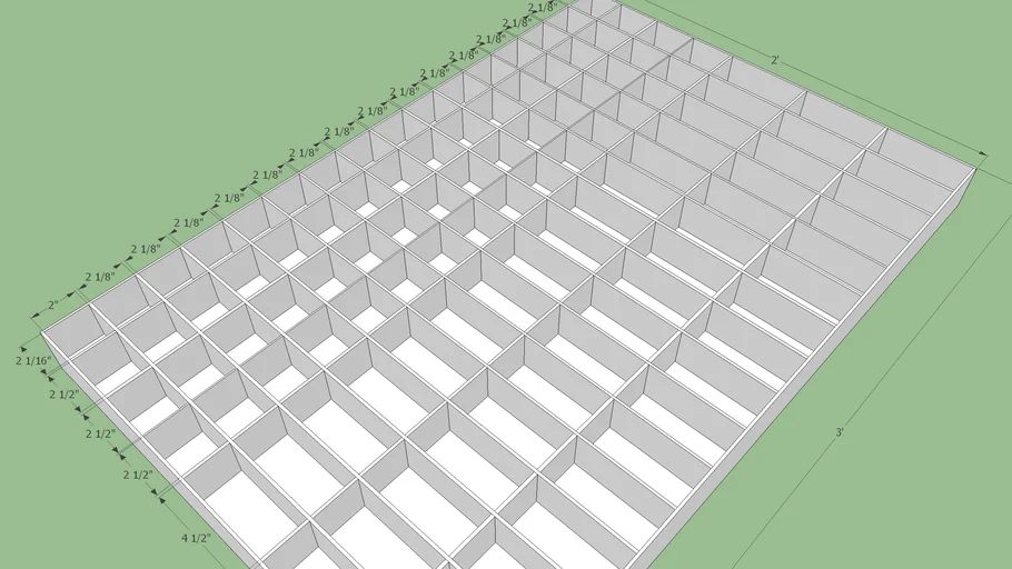 Shot glass holder 3D Warehouse