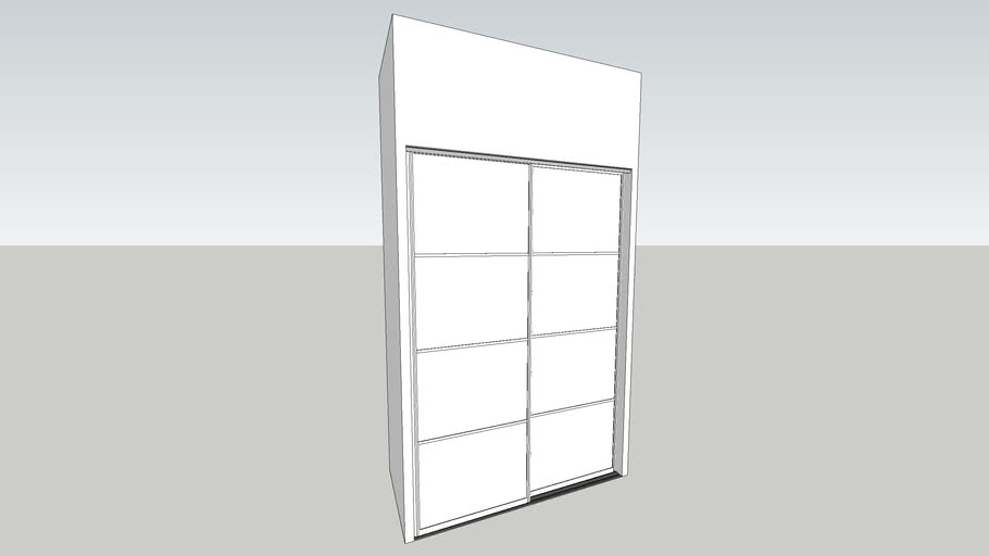 Alu frame wardrobe | 3D Warehouse