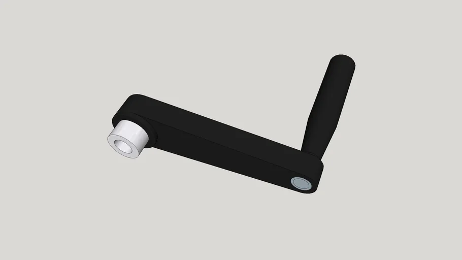 8mm bore crank handle 3D Warehouse
