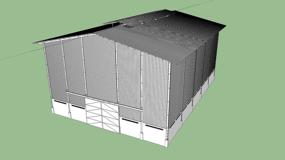 pabrik gudang 2019 | 3D Warehouse