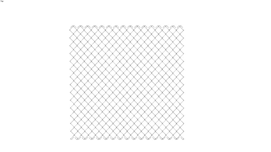 chain link fabric 3D Warehouse