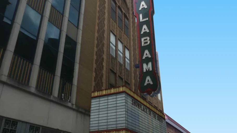 Alabama Theatre, Birmingham, AL 3D Warehouse