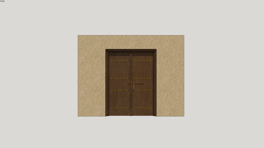 Traditional Arabian Door (Basic) 3D Warehouse