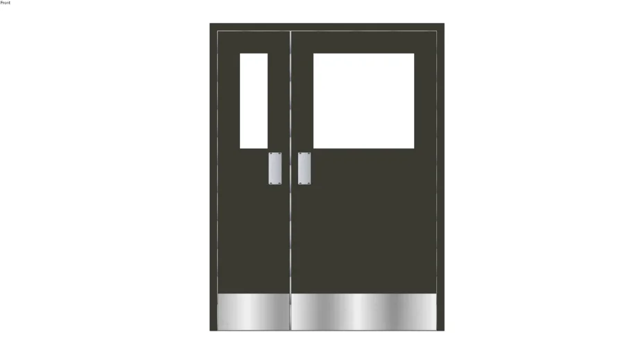 Steel Double Door