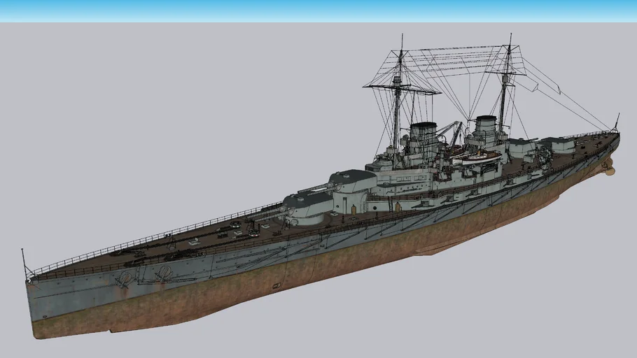 SMS Derfflinger | 3D Warehouse