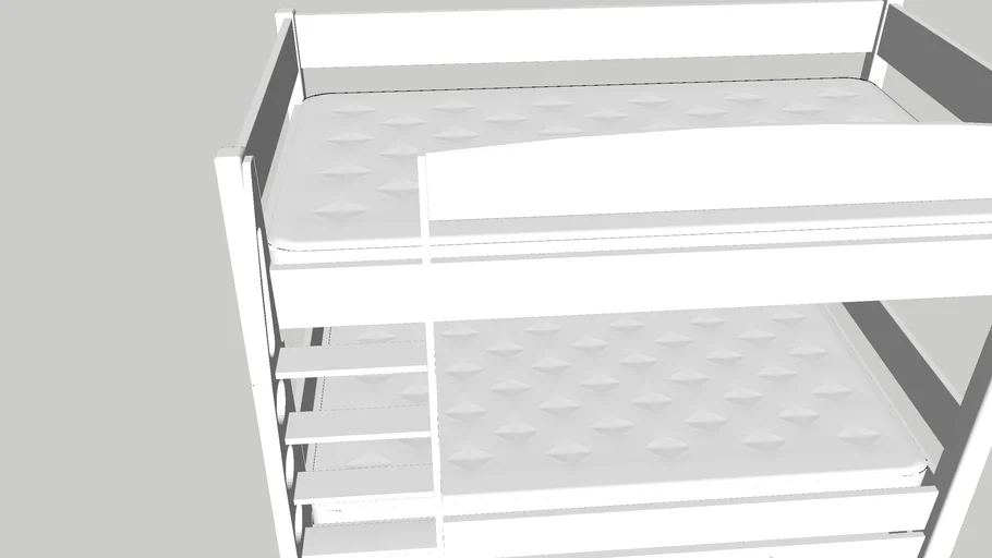 bunk bed 3D Warehouse
