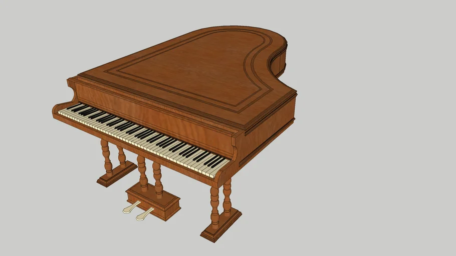 Grand piano - - 3D Warehouse