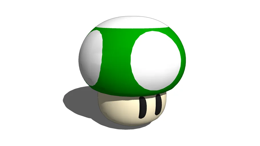 1-up mushroom | 3D Warehouse