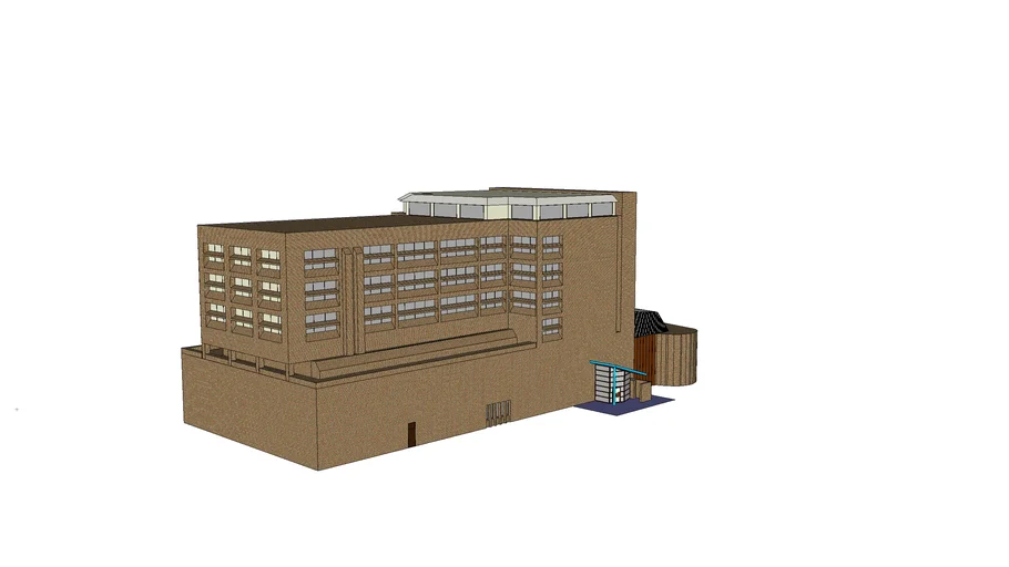 The Drummond Building 3D Warehouse