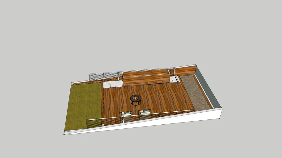 Rooftop Deck Concept 3d Warehouse