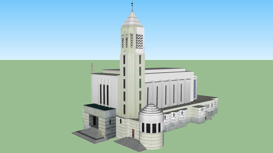 Modelo 3D da Igreja de Nossa Senhora de Fátima