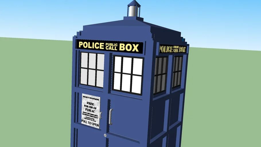 The TARDIS (2005 - 2009) | 3D Warehouse