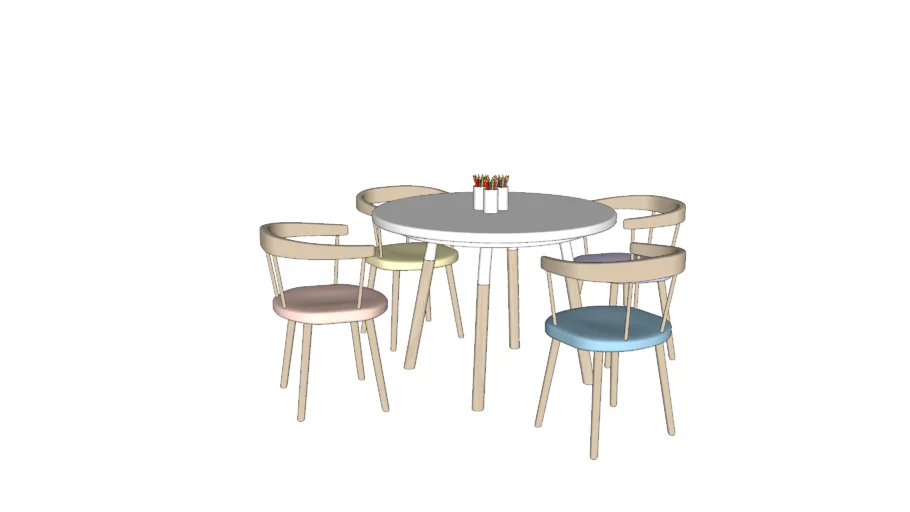 child table and chairs