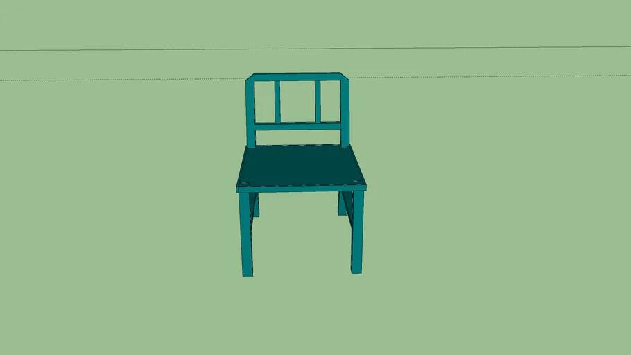 Green Chair 3D Warehouse