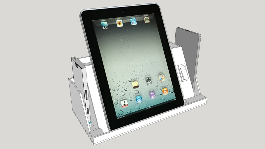 Mobile / iPad Charging Station 3D Warehouse