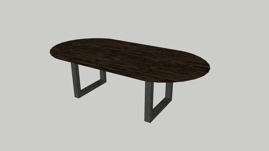 modern-oval-dining-table-3d-warehouse