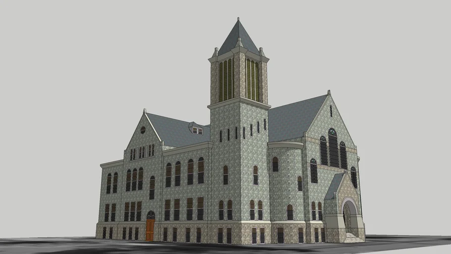 Bomberger Hall, Ursinus College, Collegeville PA 3D Warehouse