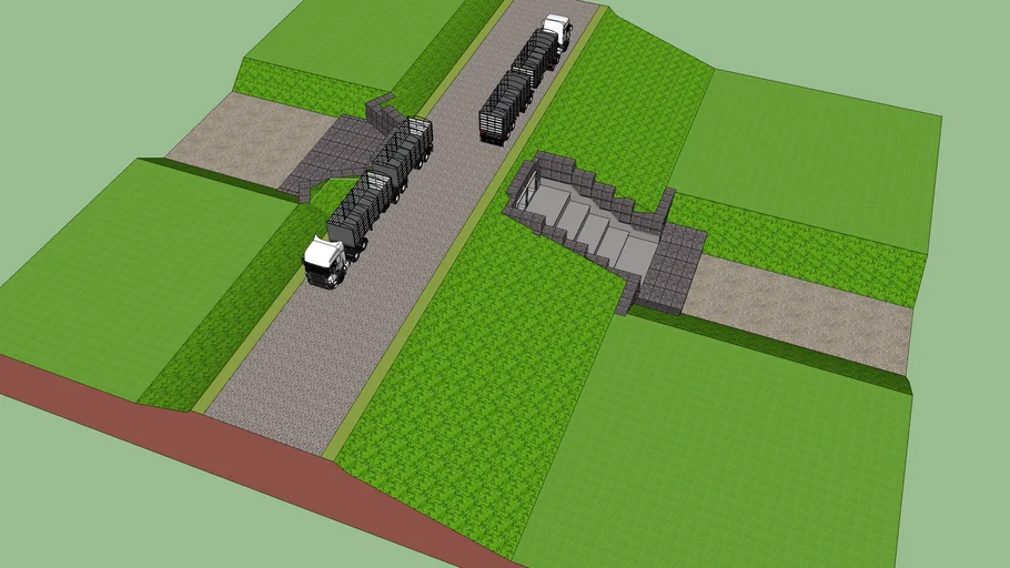 Proteção de Aduelas_2 linhas 2 x 2 / Stave Protection _ 2 lines 2 x 2 / Protección de bastón _ 2 lín