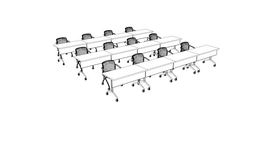 Training Table Idea Starter TIS_2 3D Warehouse