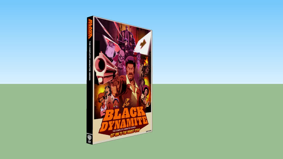 Black Dynamite The Complete Animated Series with Season 1-2 DVD | 3D
