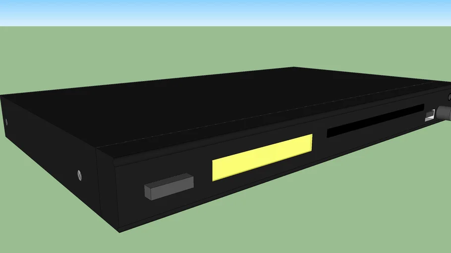 dvd player 3D Warehouse