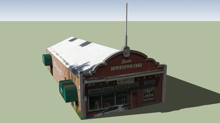 Sam´s Downtown Feed in Central San Jose, Kalifornien 3D Warehouse