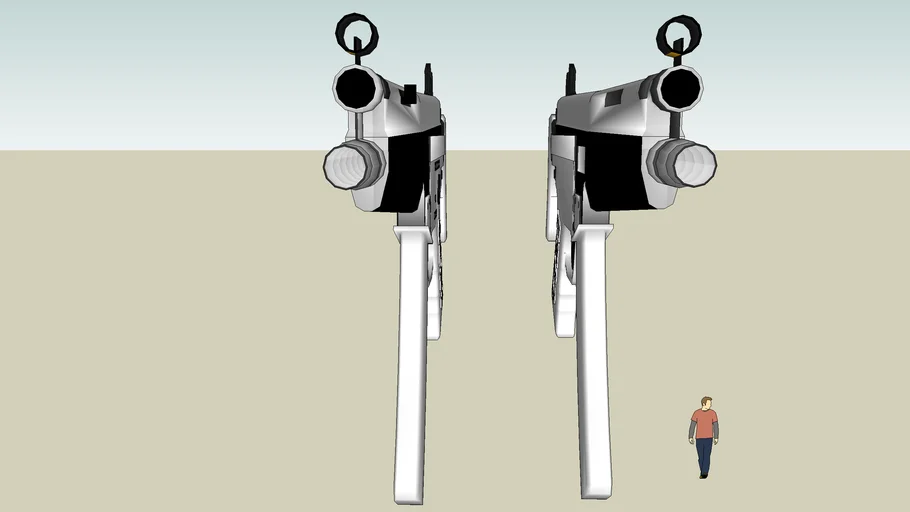 2 guns | 3D Warehouse