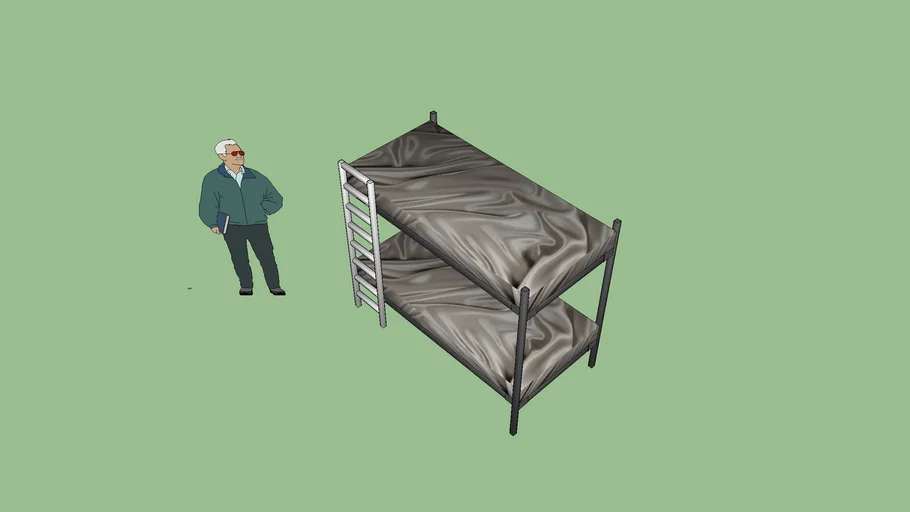 Kids Cot 3D Warehouse