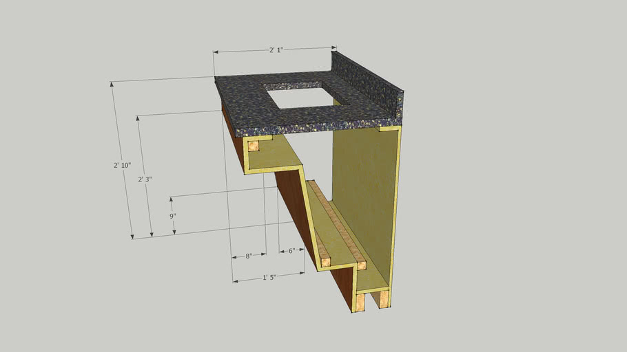ADA Sink Panel 3D Warehouse