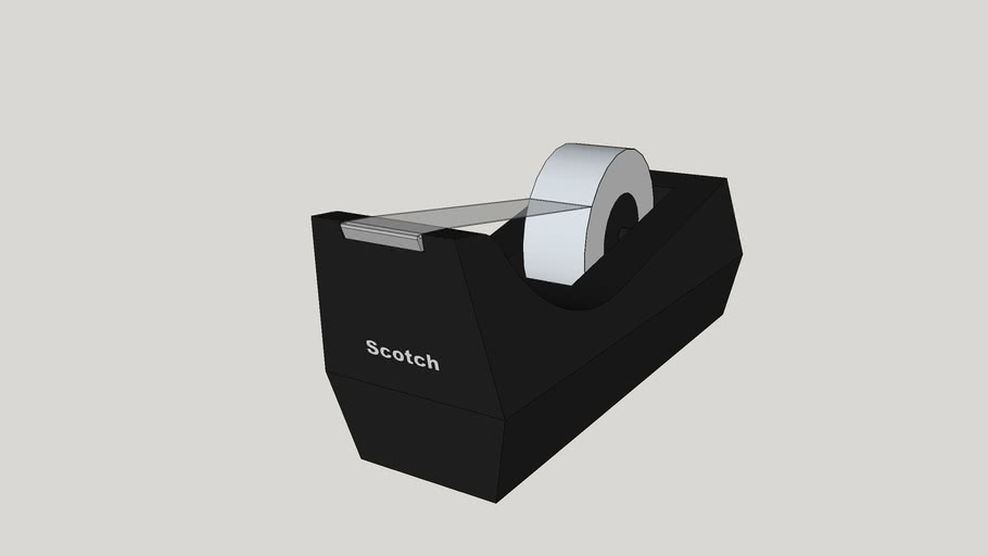 Scotch Tape Dispenser 3D Warehouse