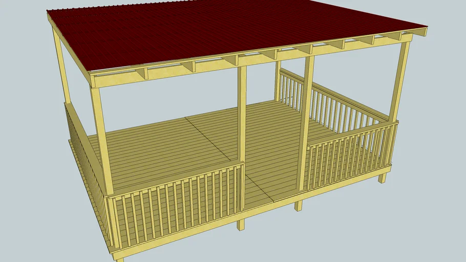 16 x20 Porch | 3D Warehouse