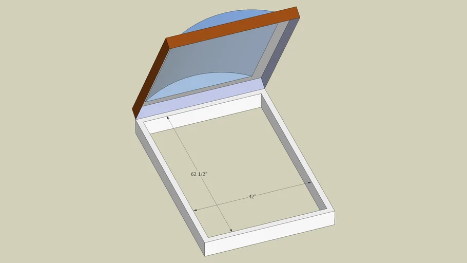 Hatch door 62.5'x42' 3D Warehouse