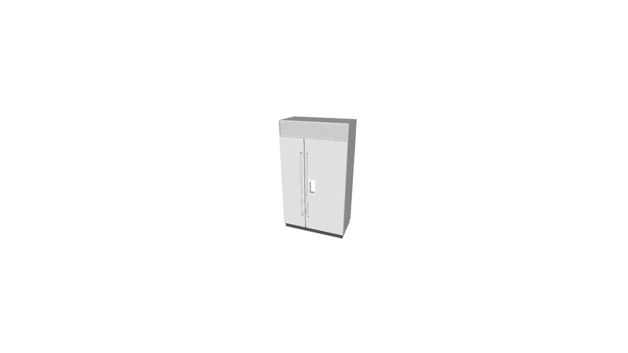 Sub-Zero BI-42SD/S/PH 42" Built-In Side by Side Refrigerator with