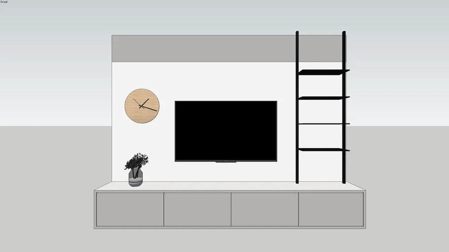 TV UNIT 02 3D Warehouse   8b8ad8b7 166f 4805 8a42 F0ce94e23c78