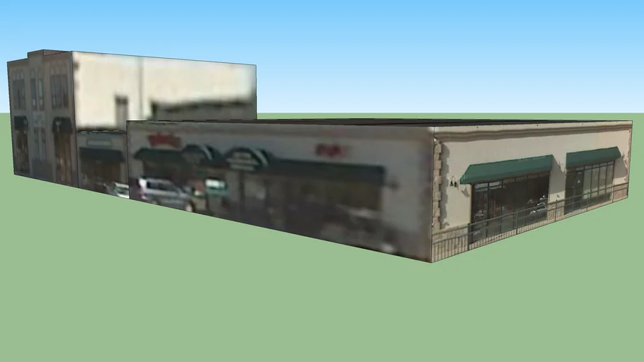 Shops in Castle Rock, Colorado 3D Warehouse