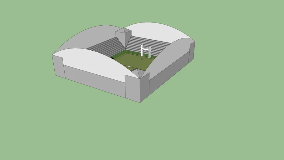 terrain de rugby | 3D Warehouse