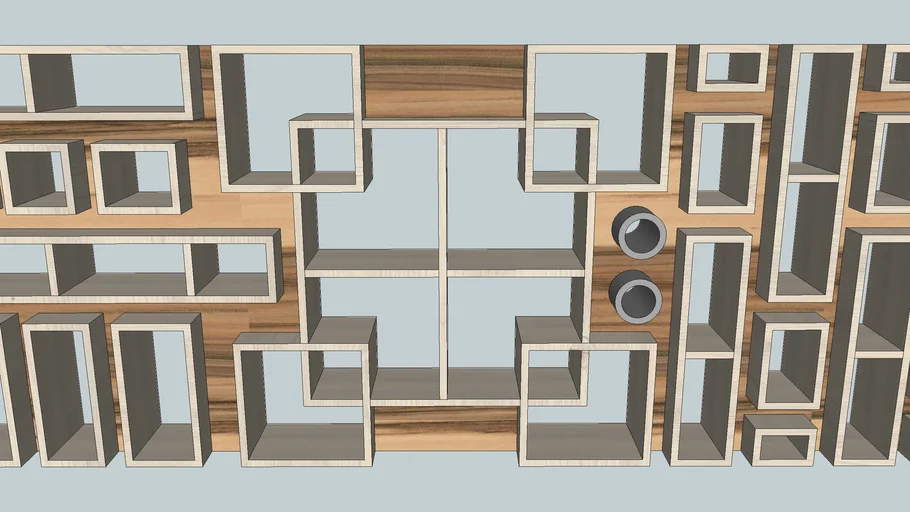 wall stand 3D Warehouse