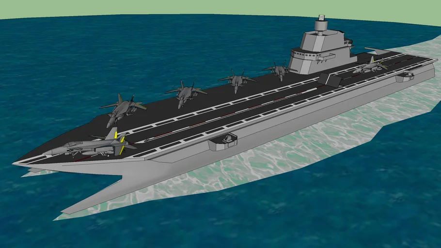 USS Saipan (CVL-50) | 3D Warehouse