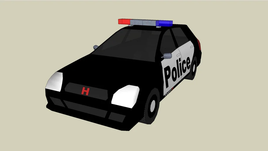 Honda Cop | 3D Warehouse