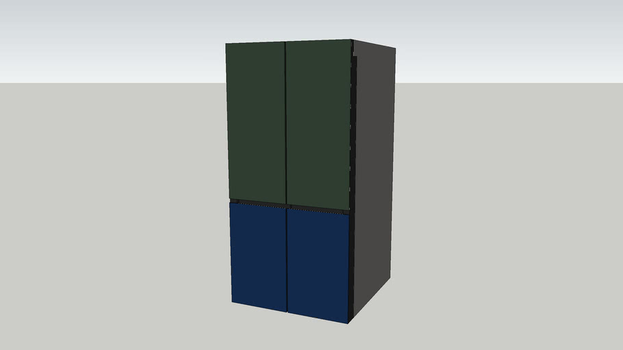 samsung-bespoke-refrigerator-3d-warehouse