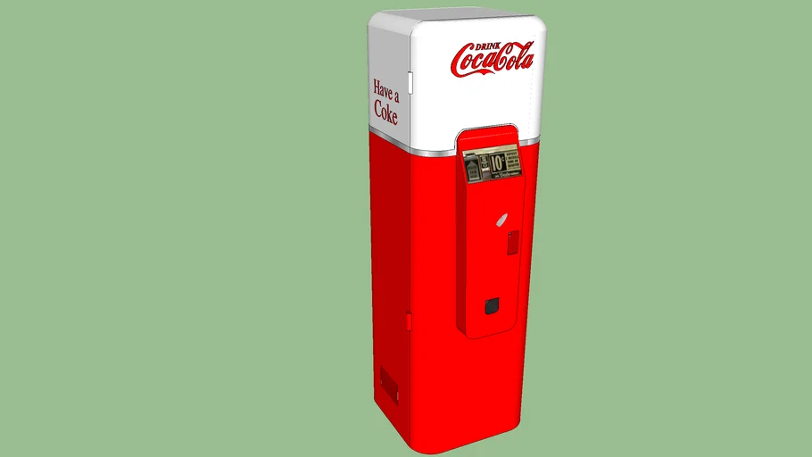 coke machine 3D Warehouse