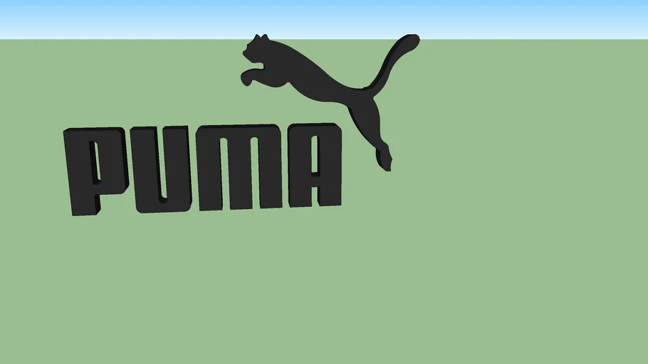 puma logo | 3D Warehouse