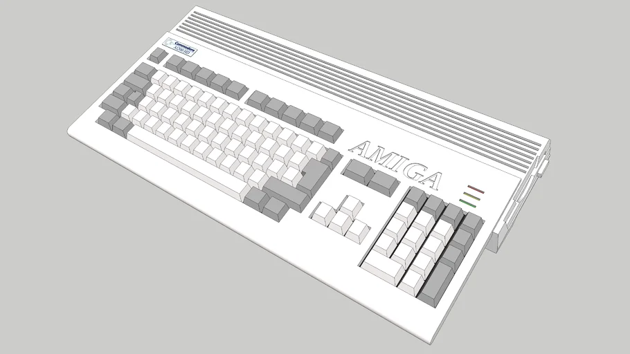 Commodore Amiga 1200 - - 3D Warehouse