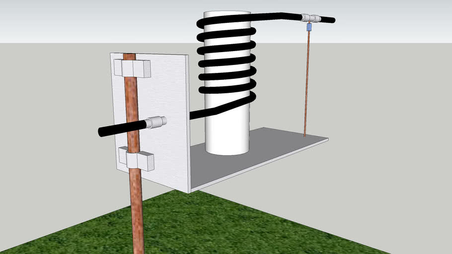 EMP / Lightening Choke Protection for Coax Cable 3D Warehouse